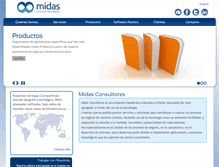 Tablet Screenshot of midasconsultores.com
